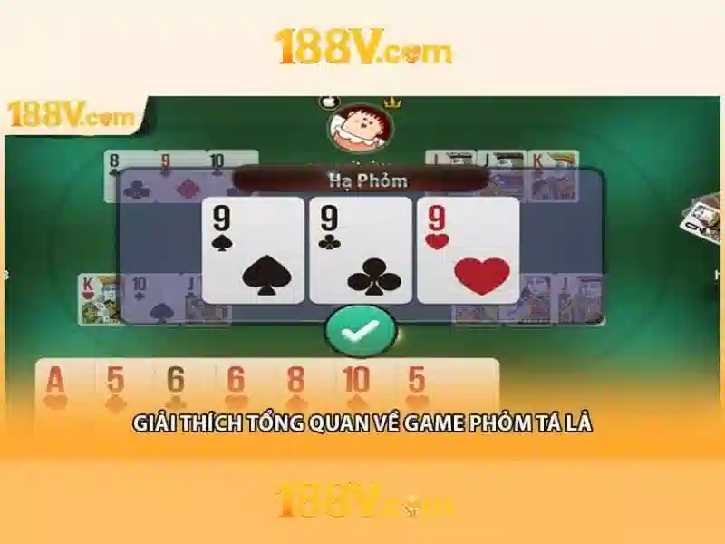 Minh hoạ giao diện chơi game bai trên 188v