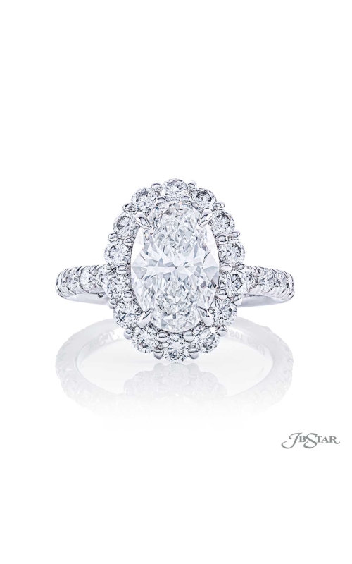 Oval Brilliant Diamond Ring