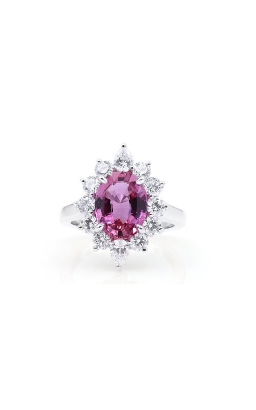 Padparadscha Sapphire Ring