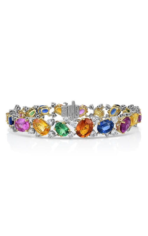 Multi-Color Gemstone Bracelet