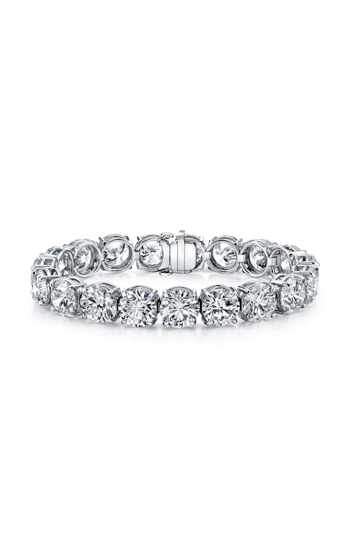 Round Brilliant Cut Diamond Bracelet
