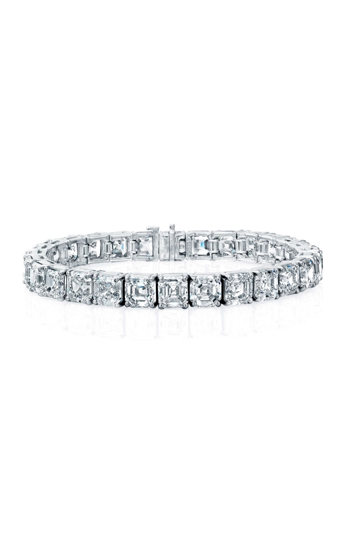 Asscher Cut Diamond Bracelet