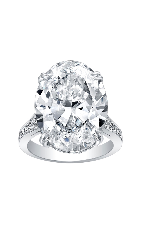 Oval Brilliant Diamond Ring