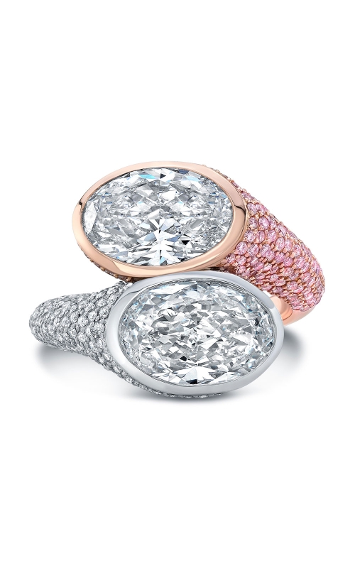 Diamond Bypass Ring