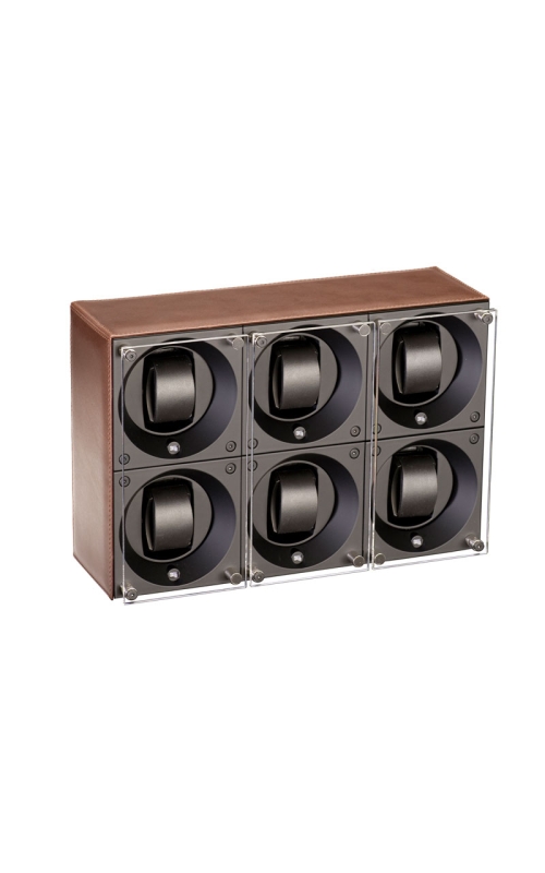Masterbox 6 Positions Brown Toledo Leather Brown Stitches