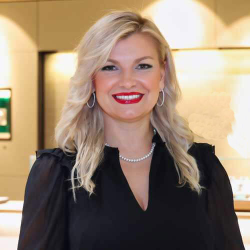Yana's headshot from Bigham Jewelers.