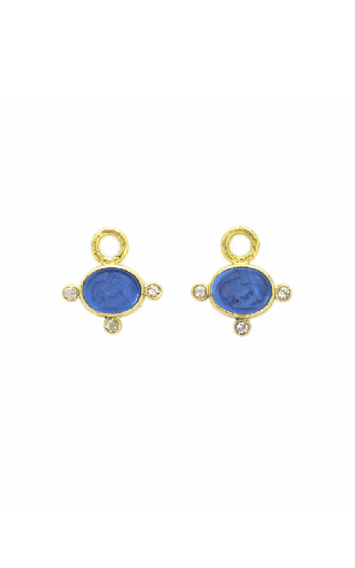 Peacock 'Tiny Lion' Earring Pendants ERP84586-O