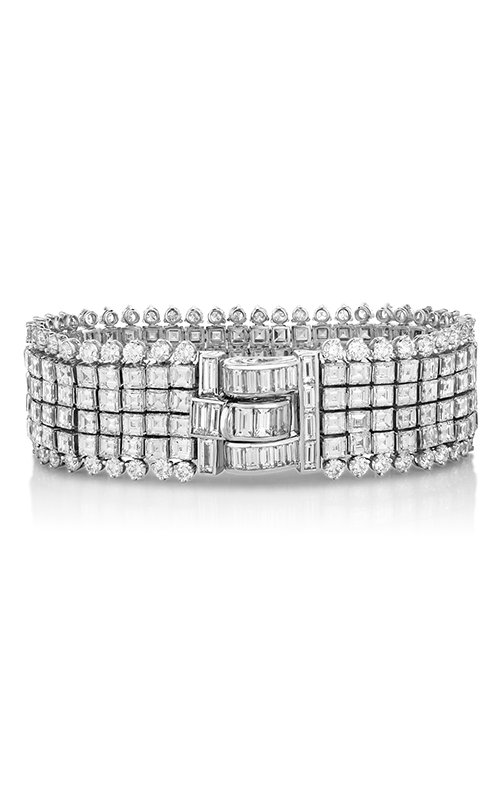 Invisibly Set Diamond Bracelet